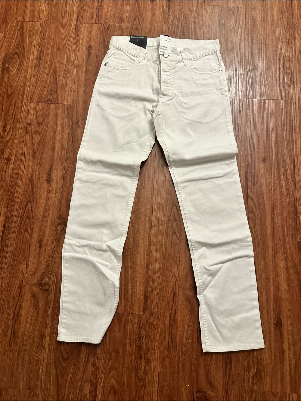 H&M White Chinos